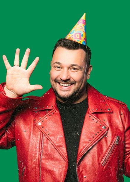 Сергей Жуков на дне рождения «Руки ВВерх! Бар»