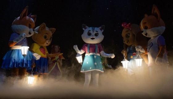 Ёлка телеканала «Мульт». Живые краски