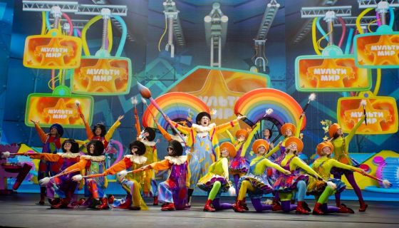 Ёлка телеканала «Мульт». Живые краски