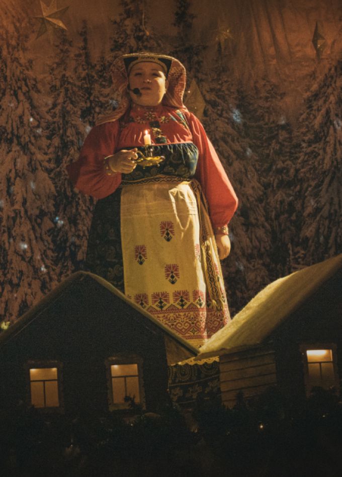 Рождество, девки, пришло или отир да чуддэз. Ансамбль "Шондiбан" (Кудымкар)