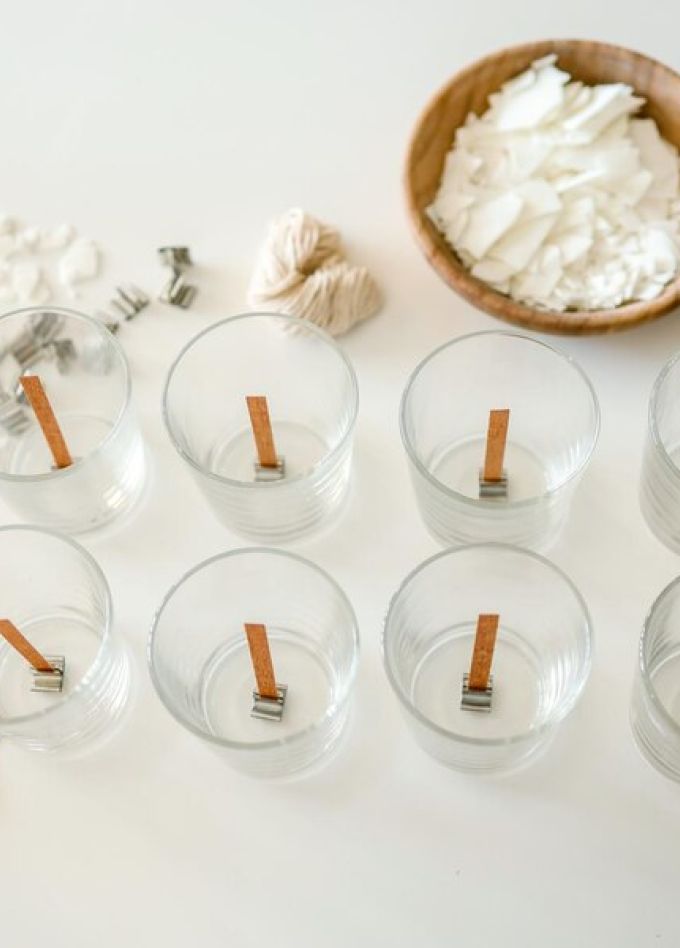 Творческий мастер-класс по изготовлению свечи в банке и аромасаше