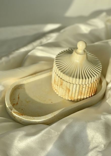 Творческий мастер-класс по изготовлению шкатулки и подставки из гипса