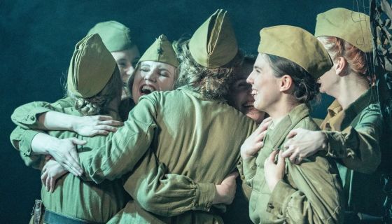 Спектакль «А зори здесь тихие»