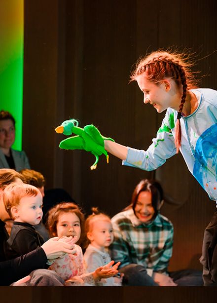 Театр на ладошке. Весна