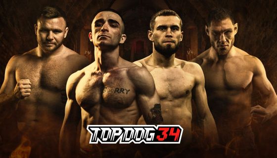 Единоборства. Турнир «Top Dog Fighting Championship 34»